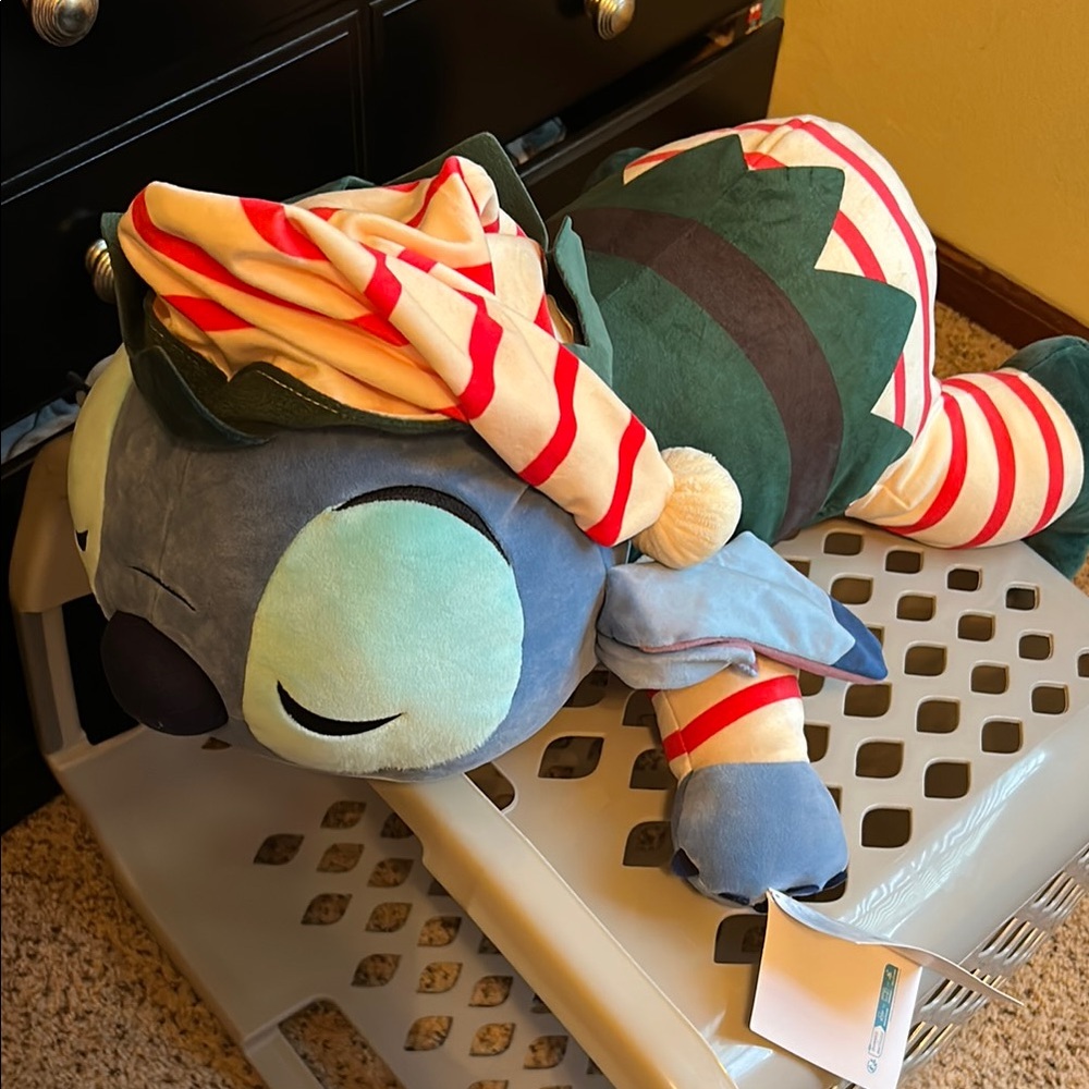 Christmas Stitch Cuddleez giant plush
